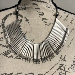 Costume jewelry necklace adjustable lock